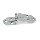 Lukenscharnier 20mm versetzt 116x40mm RF Stahl