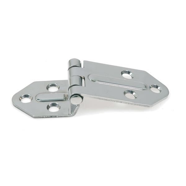 Hatch hinge 20mm offset 116x40mm RF steel