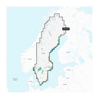 Sweden, lakes and rivers – inland charts