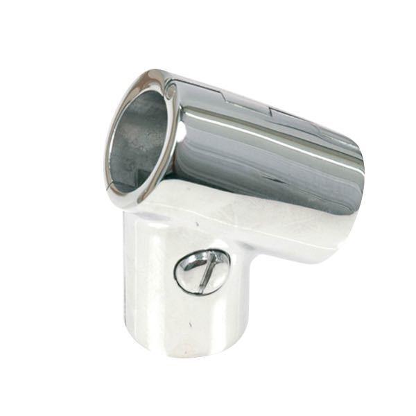 T-Stück Ø25mm-60 Grad klappbar RF Stahl