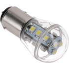 Nauticled lantern bulb BAY15D Ø25x48mm 10-35Vdc 1.2/15W white