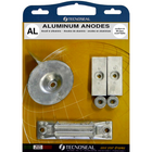 Alu anode kit til honda 40c hk & 50c hk