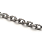 Chain short glass DIN 766A calibrated 6 mm 18.5 x 20.2 mm Breaking strength 1400 kg