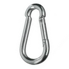 Fireman's hook glass DIN-5299C 50 mm Ø: 5 mm Breaking 300 kg WLL 0.12T