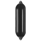 Langfender sort F-4 220 x 1040 mm