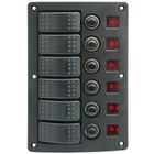 1852 electrical panel with automatic fuses 6 contacts