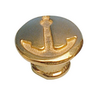 Knob handle ø29 x 20mm brass