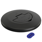 Roca lid for deck filling water black