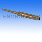 Threaded terminal for guardrail