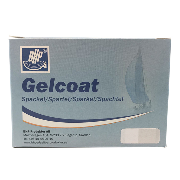 BHP Gelcoatspartel(776-0166 Bavaria 03-), 100g og 7g hærder