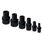 Trudesign Hose connector male composite black 3/4" 19mm