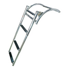 Telescopic ladder for inflatable boat 3 steps 375-868 mm W 340 mm