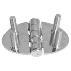 Roca hinge oval with fixed M5 screws AISI 316