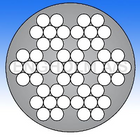 Draht verzinkt 7x7 PVC beschichtet weiß Ø:4,0/5,0 mm Bruchfestigkeit 1240 kg