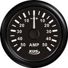Kus amperemeter sort, med 50Amp shunt 12/24V