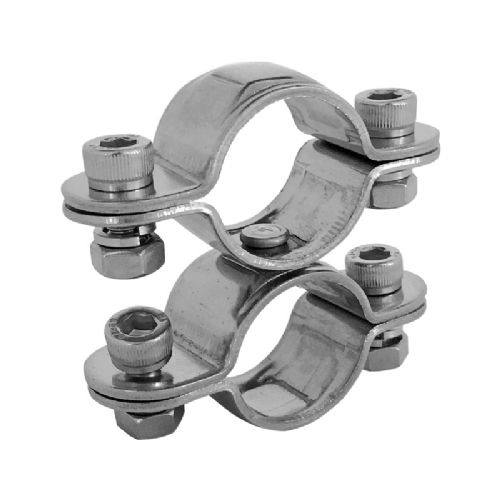 Double rf bracket Ø: 25 mm 1 pc.