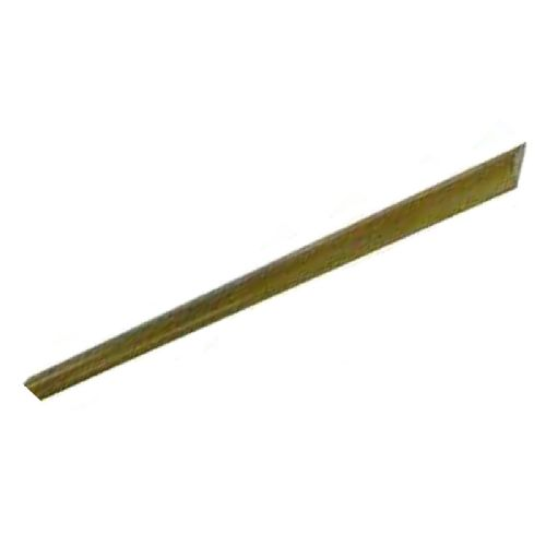 Halvrund Messing 25 x 5 mm  3 mtr lgd