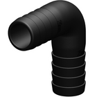 Trudesign Elbow 90° 19mm black
