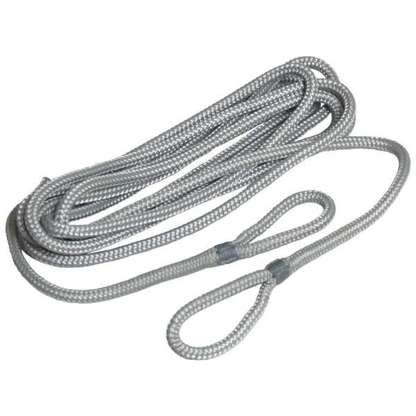 Robline fenderline flettet 2pak grå 6mm x 1,5m