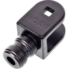 Fork end bracket for 25mm pipe