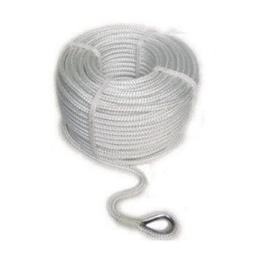 Poseidon Ankerline hvid 14 mm x 50 m   8527