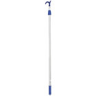 Boat hook telescopic fixed hook anodized aluminum. 120-220cm