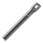 Blue Wave livlineterminal rustfri til 3 mm wire, L 51 mm