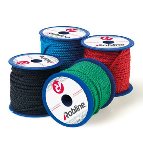 Polyester x-flt blå 3 mm   Minispole à 20 m   0182