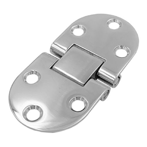 Scharnier Edelstahl flächenbündig 2-Stift-Scharnier 76 x 38 mm