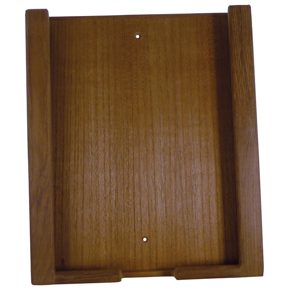 Roca teak tabletholder 20,4x2,5x24,4cm