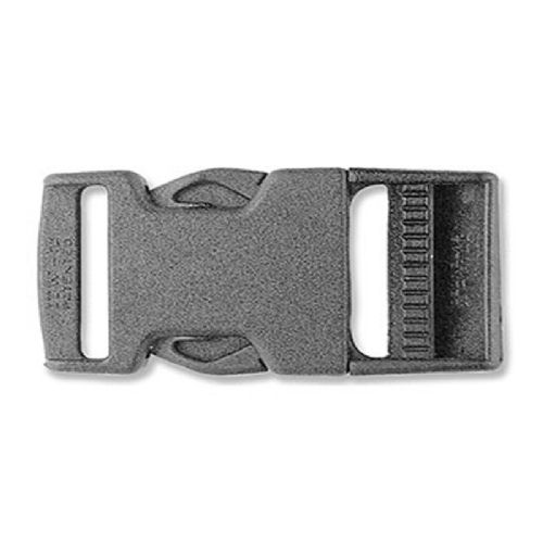 Gjordspænde sort 25 mm (sæt = han + hun)     C9017025
