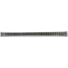 1852 LED-Lichtleiste 10-30V 240W Combo, weißes Alugehäuse L-113cm