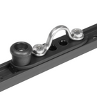 Ronstan C-Schlitten mit Halterung und Federanschlag