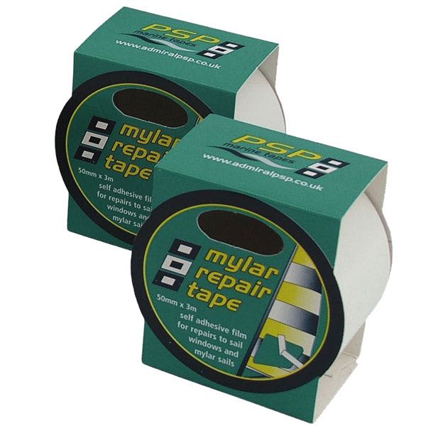 Psp mylar repair tape 25mu klar sejltape 50mm x 3m