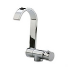 Wasserhahn Slim Einhebelmischer 2 x 1/2" Innengewinde H:190 x 110 mm N0100195