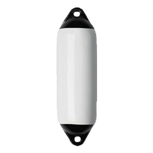Langfender hvid m/blå top F-1 large  Ø:130 x 560 mm *