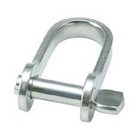 Schlüsselschäkel rf "D" mit Schnappverschluss 4 mm 10 x 15 mm Bruchlast 500 kg BW180041
