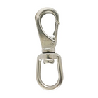 Stainless steel carabiner w/swivel no. 2