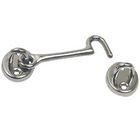 Door hook chrome-plated brass 76mm