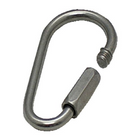 Pear-shaped galvanized P-link 16 mm