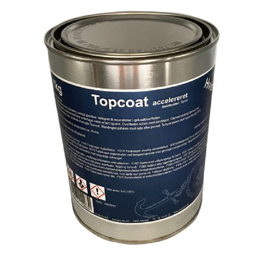 Topcoat med paraffin hvid 1 kg      Farve 10.000