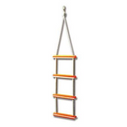 Rope ladder foldable twist 5-rung L:1400 mm S1509005