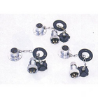 Wasserdichter Stecker und Steckdose 3-polig Ø:38 mm 5 Amp. L0638085
