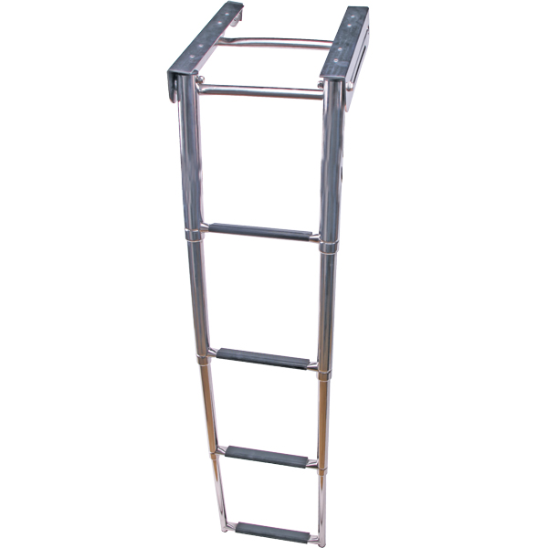 Telescopic swim ladder in cassette for platform 4 steps b-310mm