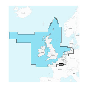 Storbritannien, Irland og Holland - Søkort