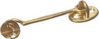 Door hook brass 76mm