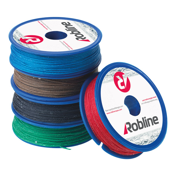 Robline Vokset Taklegarn 0,8mm Sort 10 rl x 80m i boks