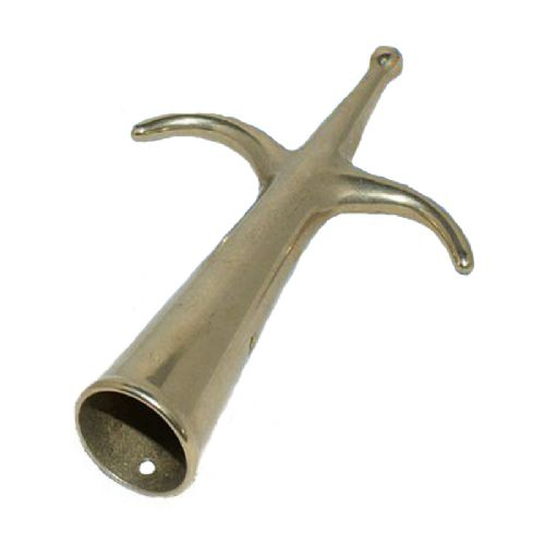 Bootshaken doppelt Messing Ø:34mm Lgd: 188mm