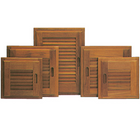 Roca venetian blind with frame right teak 28x28cm