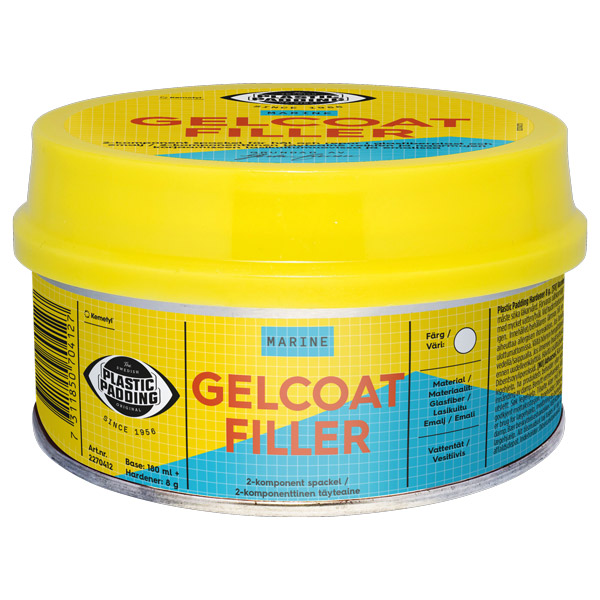 Plastic Padding Gelcoat filler 180 ml.